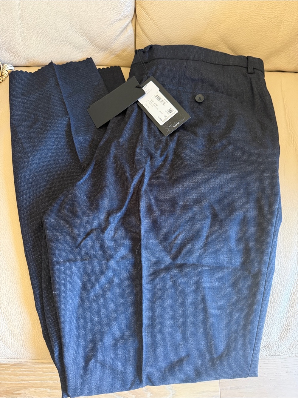 Hugo Boss Men's Navy Dress Pants